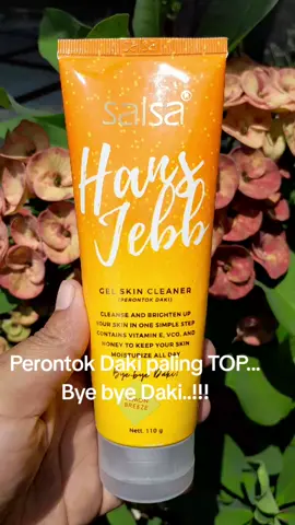 SALSA Hans Jebb.. GEL SKIN CLEANER... #perontokdakiviral 