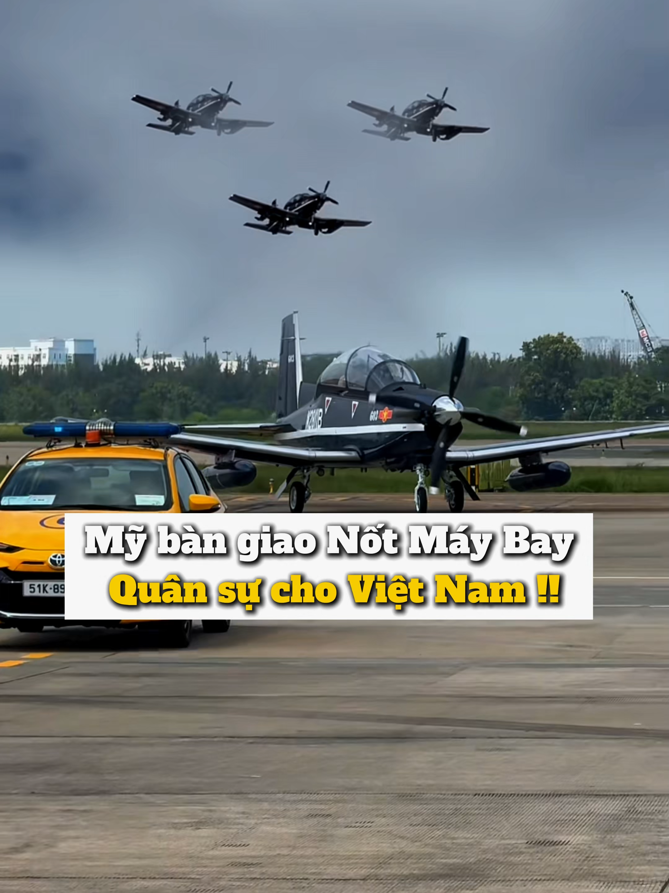 Mỹ bàn giao Nốt Máy Bay Quân sự cho Việt Nam #diemtinnew24h #tiktoknews #maybay #quansu #quandoinhandanvietnam