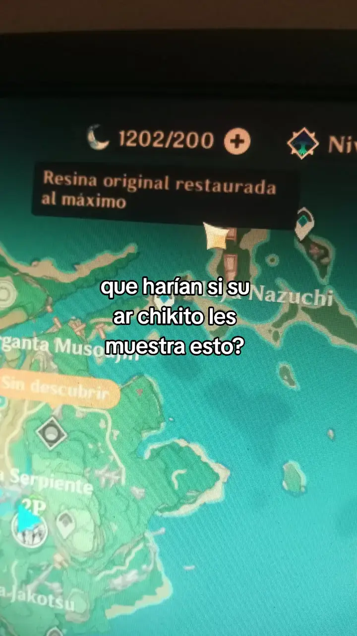 El susto cuando me mostró eso #genshin #amigos #fyp #archiquito #resina 