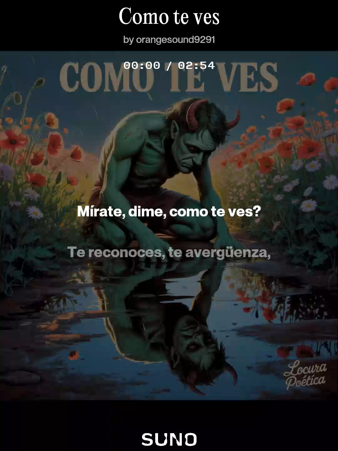 Como te ves #tiktokmusic  LOCURA POETICA...