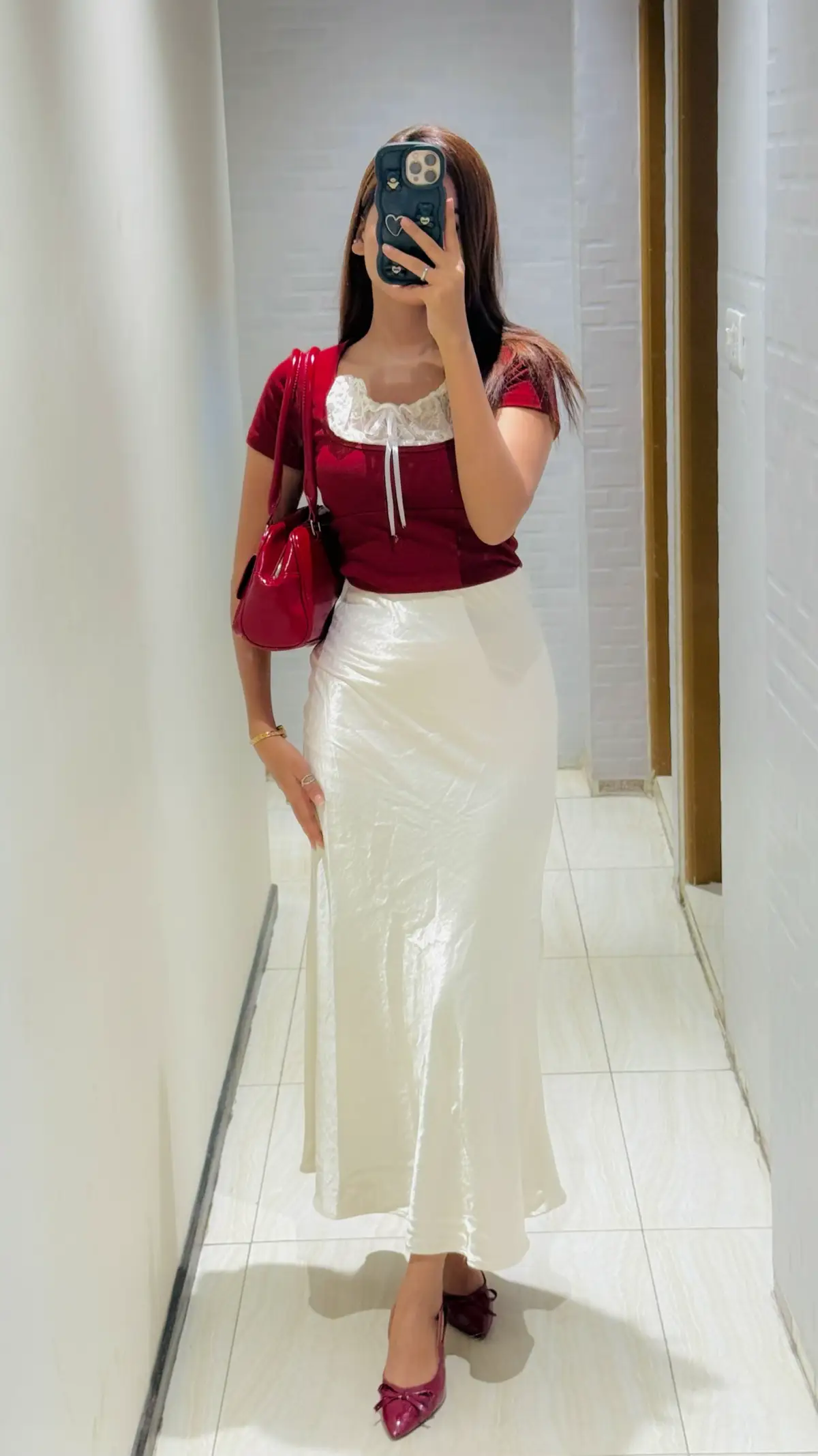 Only mirror selfie ❤️ Top @IXORY🍓  ✔️