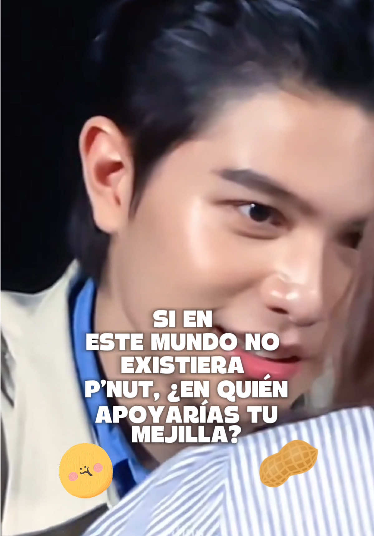 William sobre la mejilla de Nut #nnutdan #hongshihoshi #WilliamJkp #LYKN #fyp @LYKN 