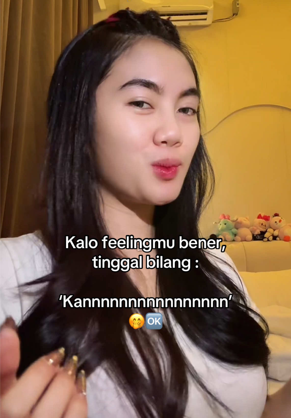 Yaelaaa kata gue apa wkwk #agnesstania 