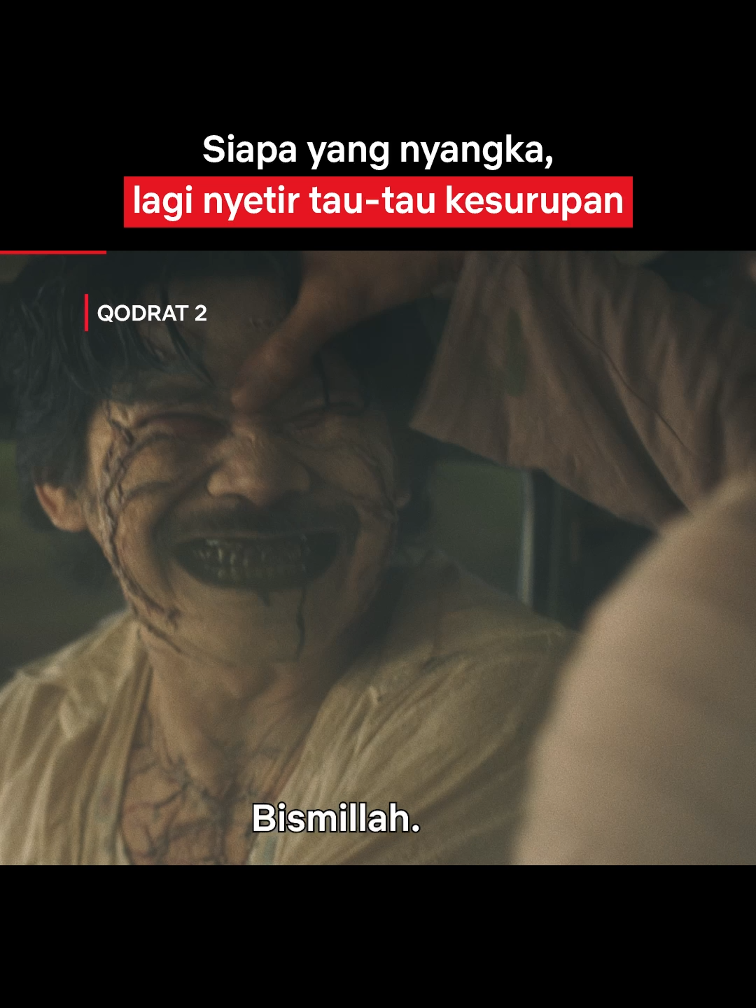 The riil menyetir ugal-ugalan karena kesetanan 👻 #Netflix #VinoGBastian #DonnyAlamsyah #Qodrat2 #FilmHoror #RekomendasiTontonan