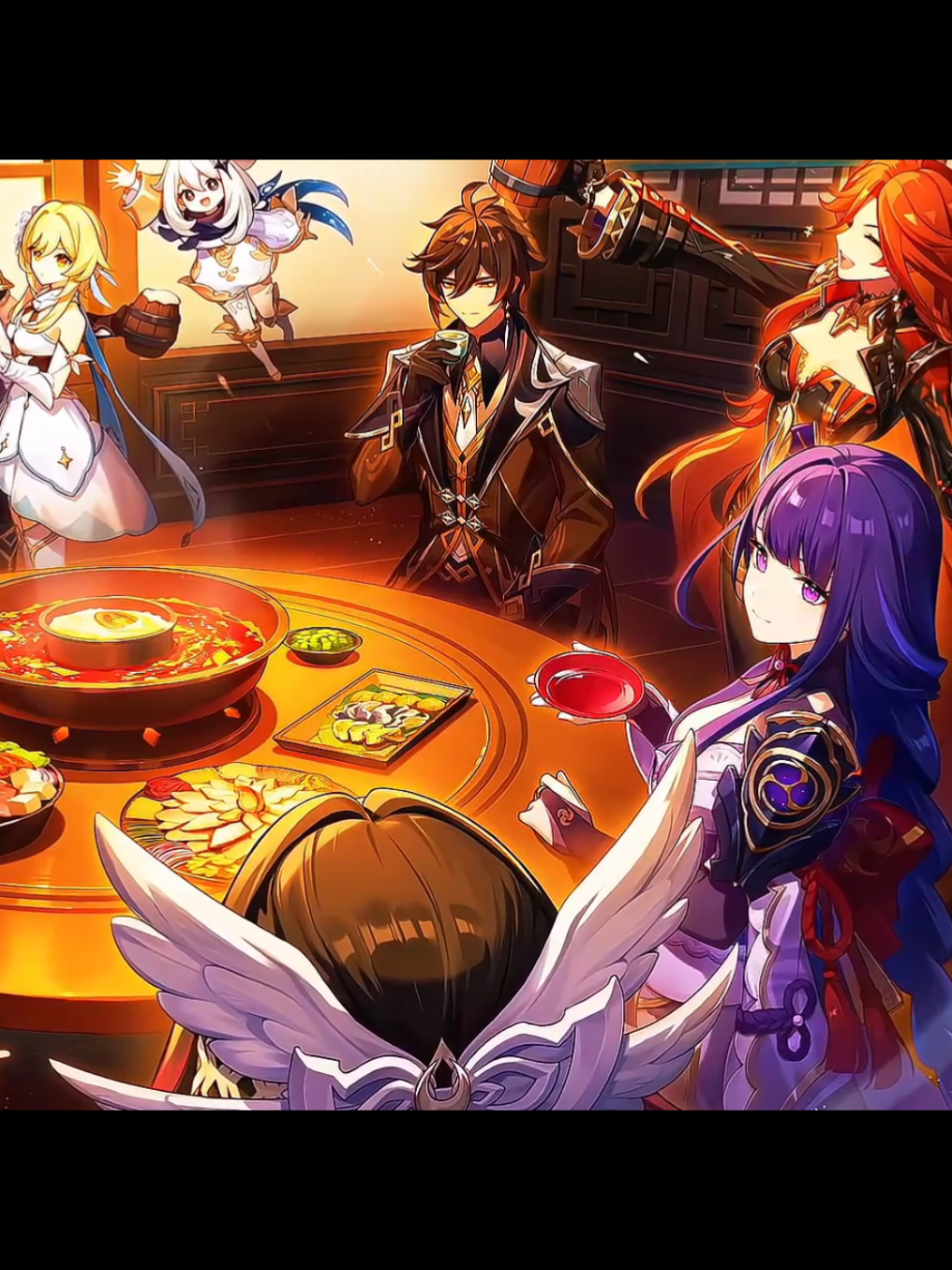 Now she has a family  #columbina #archons  #genshin #GenshinImpact