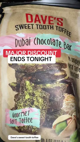 Dave’s sweet tooth toffee Trending products flash sale discount women's products women 30+ women 40+ #tiktokshoplabordaysale 