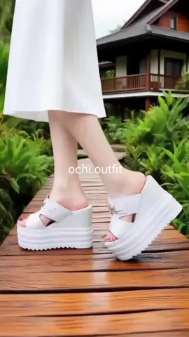 sandal wedges tinggi harga murah #sandal #sandalwedgeswanita #promo1010sale #fyp 