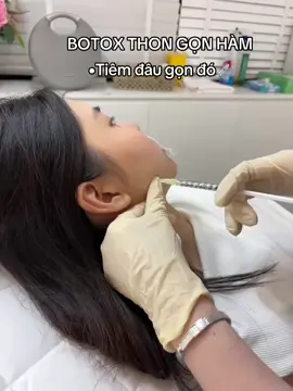 Thon gọn hàm 💉#xuhuong #NguyễnAnh #fillerbottox #gọnham 