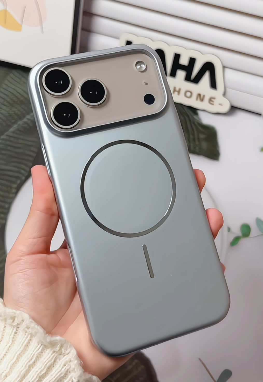 Ốp iphone 17 magsafe #hahacasee #oplungdienthoai #oplungchongsoc #ốpiphone #iphone17 