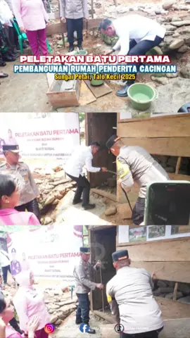 PELETAKAN BATU PERTAMA PEMBANGUNAN RUMAH BALITA PENDERITA CACINGAN DI SUNGAI PETAI TALO KECIL 2025 Pada tanggal 24 September 2025, saya melakukan peletakan batu pertama pembangunan rumah keluarga Bapak Prengki, orang tua dari Khaira Nur Sabrina dan Aprillia. Kegiatan ini terlaksana berkat dukungan Dinas Perkimhub Kabupaten Seluma, serta sinergi Forkopimda, Kapolda Bengkulu, Kapolres Seluma, Dandim 0425 Seluma, dan Baznas. Alhamdulillah, pada kesempatan ini juga diserahkan bantuan sembako untuk masyarakat oleh Kapolda Bengkulu. Semoga pembangunan rumah ini membawa kebahagiaan bagi keluarga penerima, serta menjadi pengingat pentingnya kepedulian dan gotong royong. Mari kita terus bersatu membangun Seluma Emas Berlian.  #teddyrahman #selumaemasberlian #selumaserasanseijoan #banturakyat rakyat