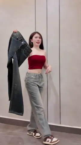 quần jean ống đứng