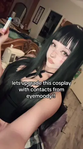 luv these contacts from @Eyemoody Colored Contacts code: aliendoll3 for money off!! LINK IN BIO!! #wardevil #cosplay #contact #08 #fyp 