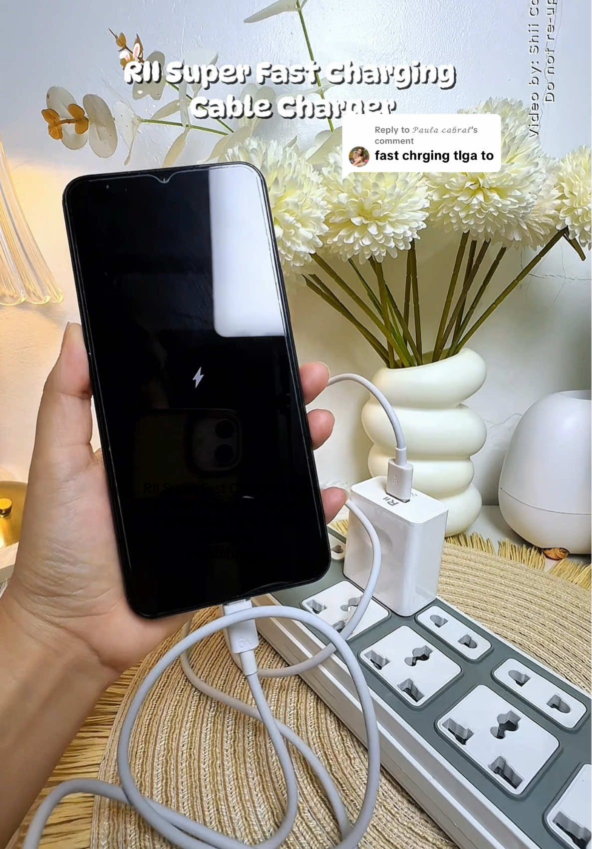 Replying to @𝒫𝒶𝓊𝓁𝒶 𝒸𝒶𝒷𝓇𝒶𝓁  RII Super Fast Charger High Power Android Charger Compatible Type C Fast Charging #fastcharger #typeccharger #charger #chargertypec #richarger