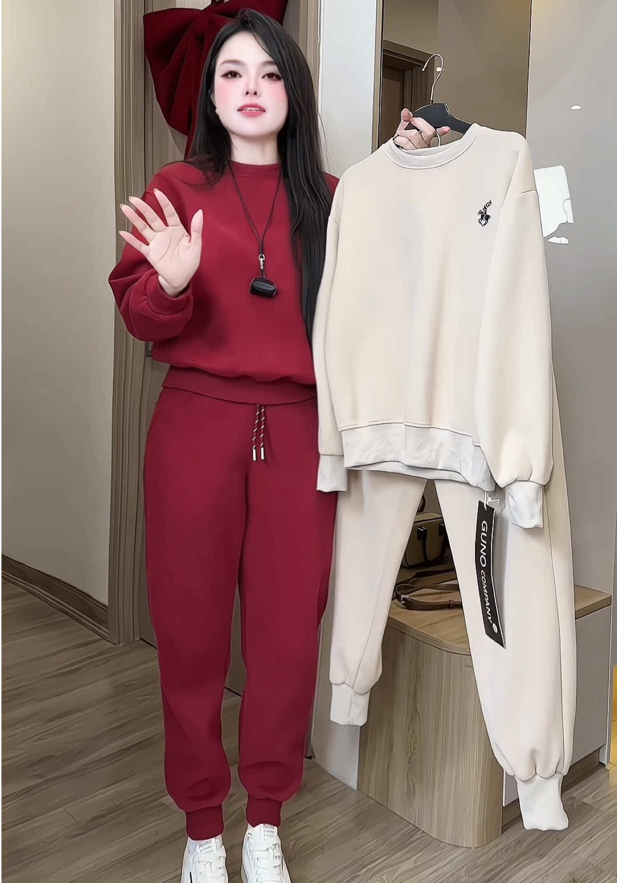 Set bộ nỉ thêu cao cấp chờiii ơiii vẻ đẹp thật sự luôn Ý ai nhận hàng cũng mê #setbo #setboxinh #setbonu #setbothethao #setboni