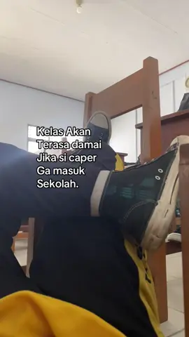 Coba si caper ga brangkat pasti kelas terasa damai😒 #fyp #fyppppppppppppppppppppppp #bahansw #foryoupage #fyppppppppppppppppppppppp 