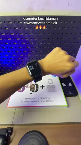 idaman cowo cewe komplek jam tangan fitur lengkap dan mewah#smartwatch #smartwatchviral #outfit #smartwatchy68 