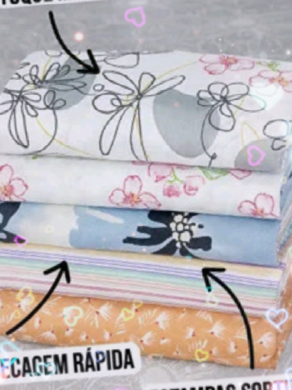 Kit Com 3 Lençol Estampado Casal Avulso Com Elástico 