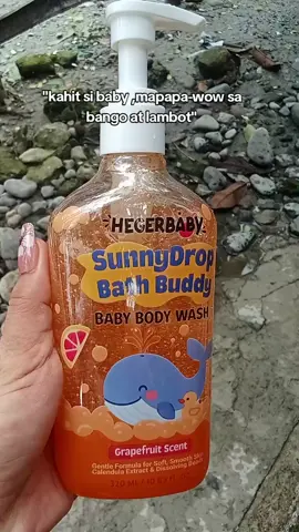 Mom's make bath time the best bonding time 💕 #hegerbaby #babybodywashandshampoo #sunnydrop #babybodywash 