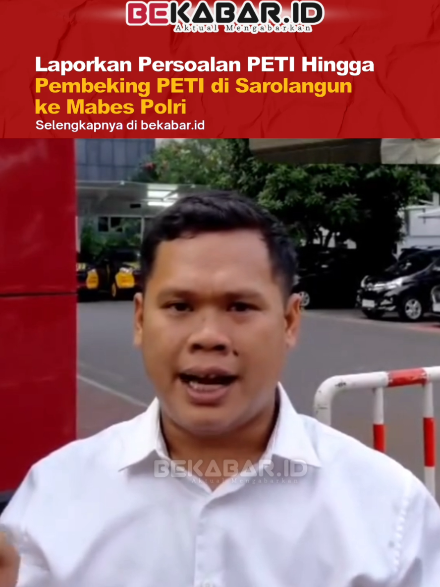 Pembeking PETI di Sarolangun dilaporkan ke Mabes Polri. #bekabarid #petisarolangun #petijambi #mabespolri #fyp 