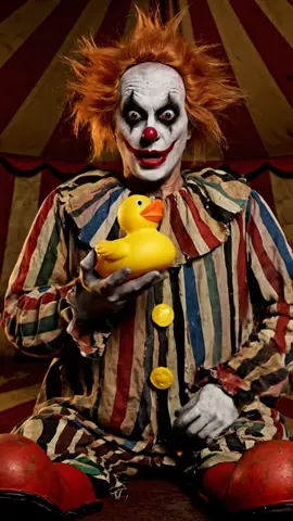 Ever seen a mirror break just from a smile? #creepyclown #horrortok #scarytiktoks #creepytok #creepyvideos 