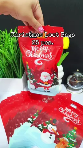 Resealable Christmas Loot Bags
