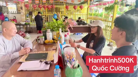 Hanhtrinh500K . Trao Cho Chùa 10.000.000 vnd để nuôi 46 Các Ông Bà và 60 trẻ em tại Chùa Từ Hanh . Xin cảm ơn Chị 7 đã chia sẻ 5.000.000 vnd và Nguyễn Ngọc Thuý Diễm góp 5.000.000 vnd  #hanhtrinh500k #QuocCuong