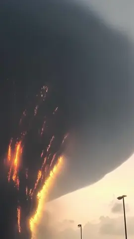 A fire tornado was spotted in Jacksonville, Mississippi on 10/25/2025. Do you think it’s just a strange weather event, or God’s punishment for our sins? #bible #jesus #heaven #nature #mississippi 