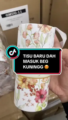 Tisu baru dah masuk beg kuning guyss 😍#saranghaeyo #fyp #pemborongterbesarmalaysia #foryoupage #doorgiftideamalaysia 