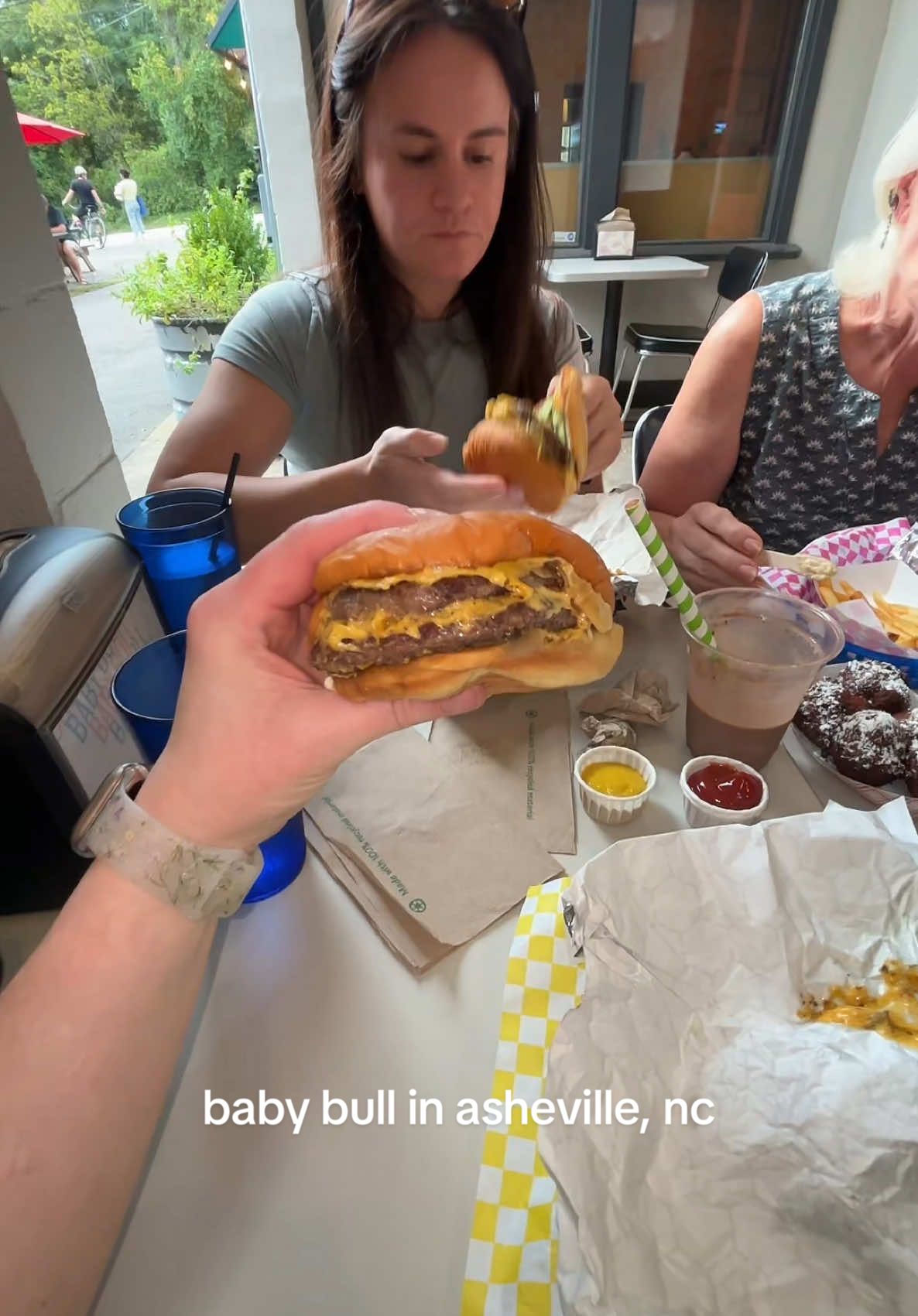 @lilchickenmama @Eileen Locke #babybull in asheville 10/10