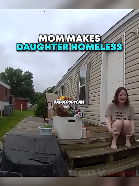 Mom MAKES Daughter Homeless ##cops #police #bodycam