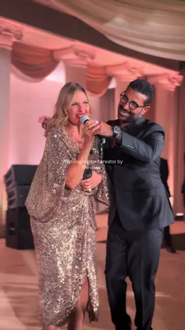 Who else wishes they were here?  Energy on another level with the diva @Youssra يسرا and brilliant @ahmed saad ighting up the night✨ Stay tuned for more precious moments of the big day of Bayoumi Fouad’s son… #wedding #bride #groom #couplegoals #weddingceremony                        