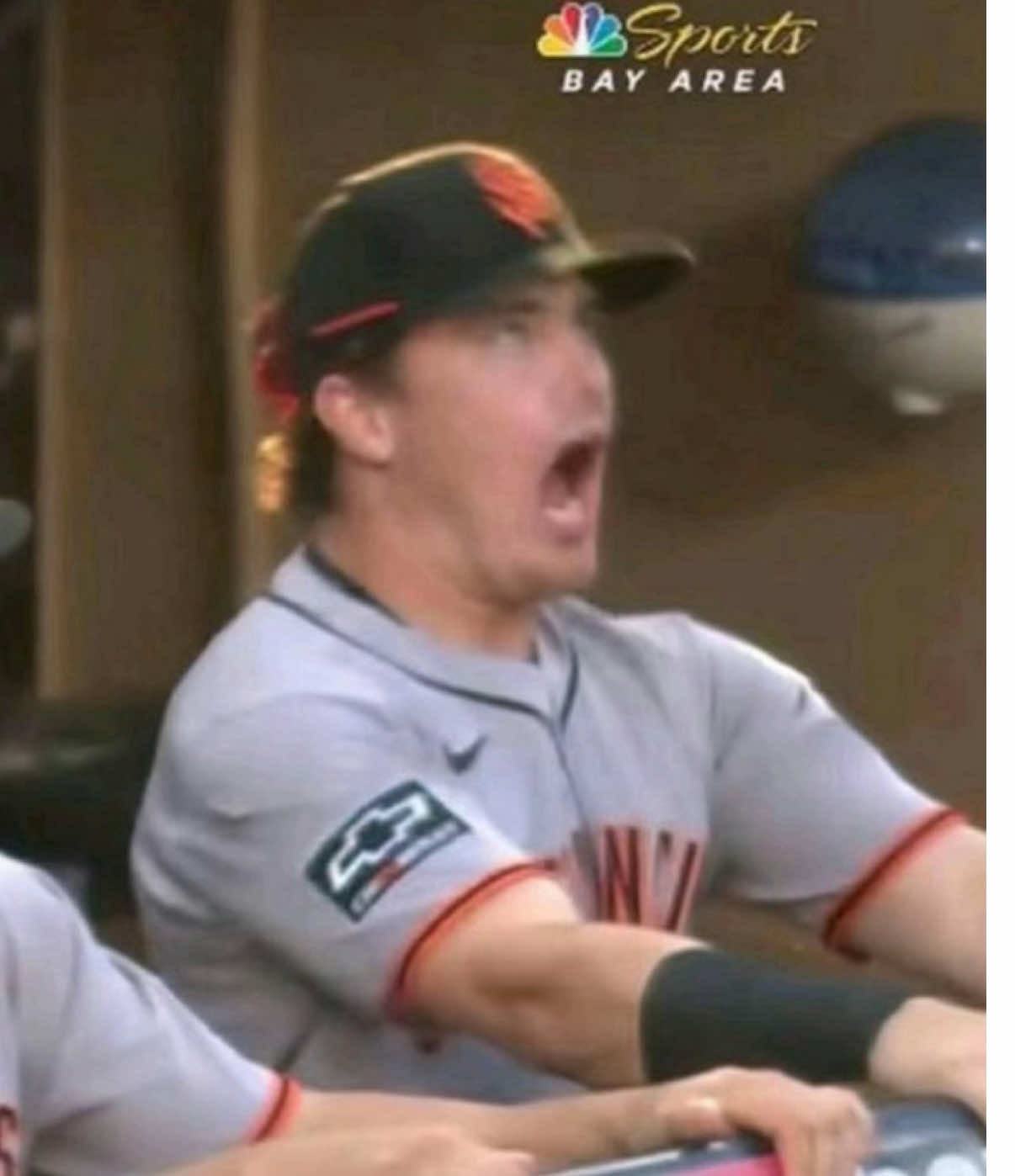 bro brought the freak out of everyone #MLB #SFGiants #baseball #fyp #drewgilbert 