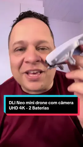 DLI Neo mini drone com câmera UHD 4K - 2 Baterias #drone #tiktokshop #dli #oferta #novidade 