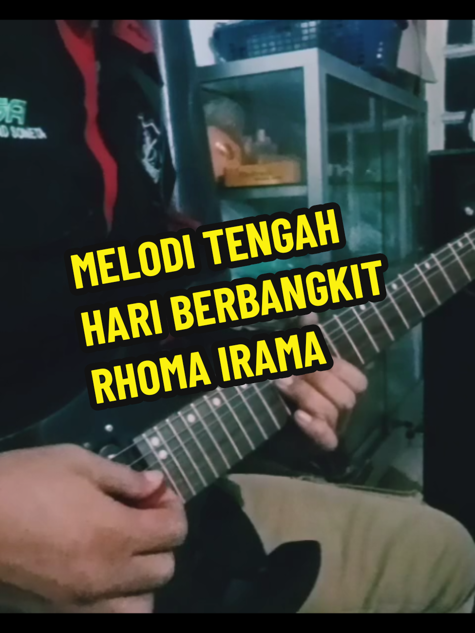 HARI BERBANGKIT - RHOMA IRAMA - MELODI TENGAH LAGU  #guitar #cover #melody #dangdut #fyp 