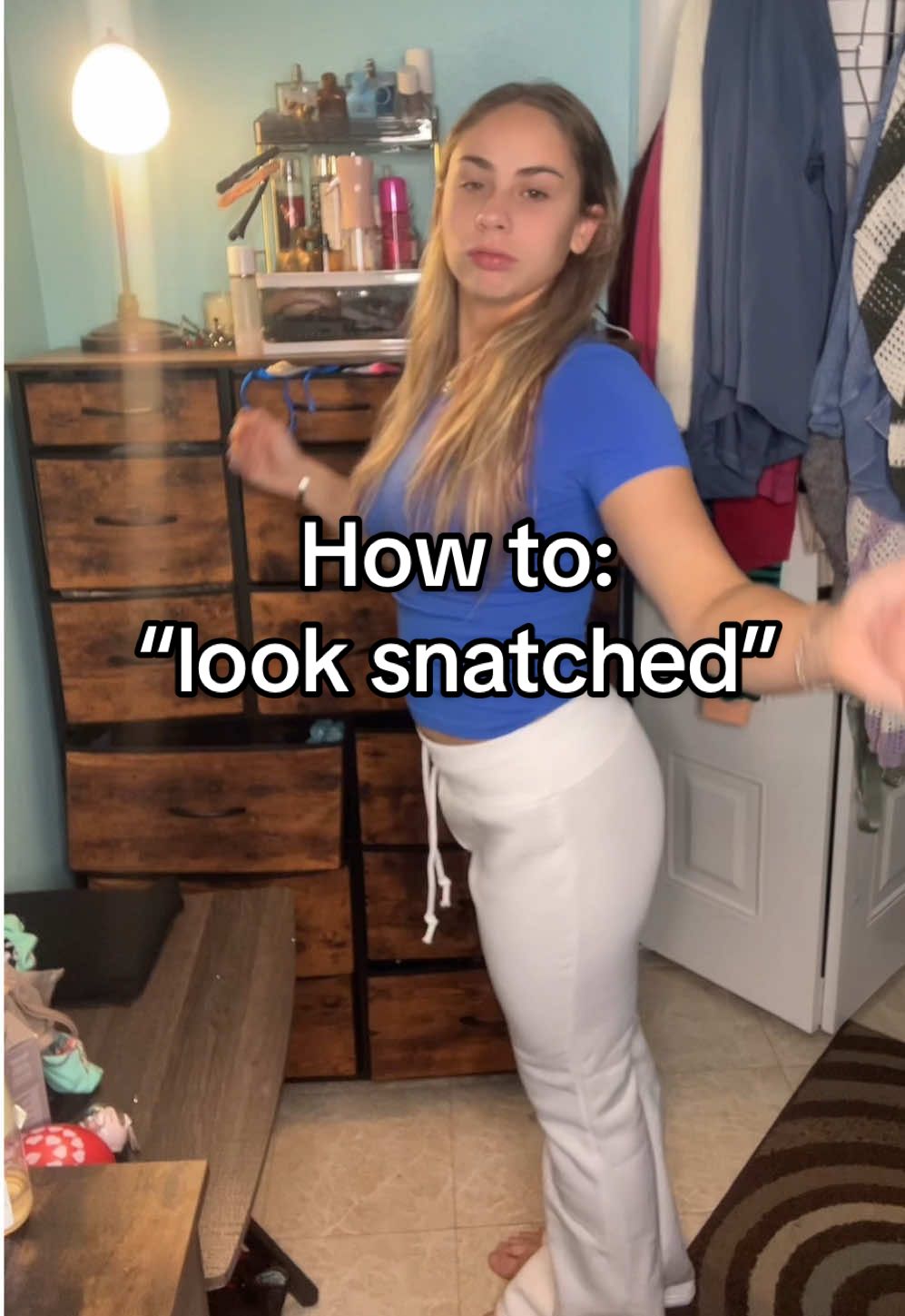 How to look snatched with only TikTok shop finds!  - #tiktokshopfinds #style #tiktokrestock #ttsootd #ootdinspo 🤍💙 go lions 🦁 