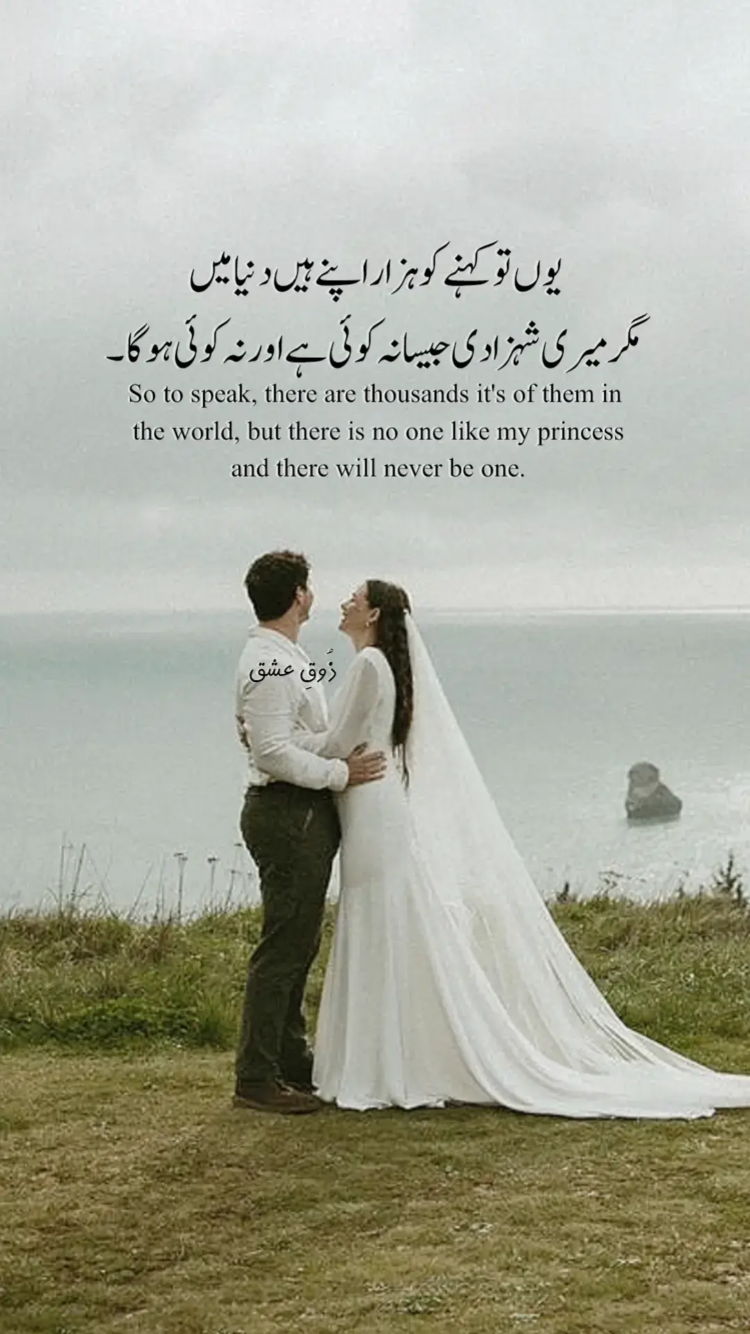 So to speak, there are thousands of them in the world, but there is no one like my princess and there will never be one. #zouqeishqofficial #foryoupage #fyp #foryou #Viral 