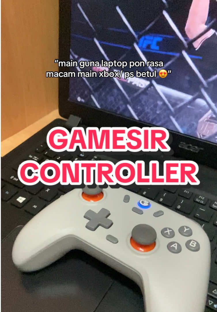 gamesir controller memang berkualiti and berbaloi nk main 🔥  #controller #joystick #gamecontroller #gaming #gamesir 