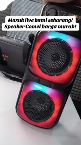Cepat masuk live kami sekara speaker harga murah! #speakermurah #speakerbluetooth #pembesarsuara #fyp #speakerviral 