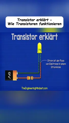 #Transistor #ElektronikGrundlagen #Halbleiter #Elektrotechnik #Wissen (4)