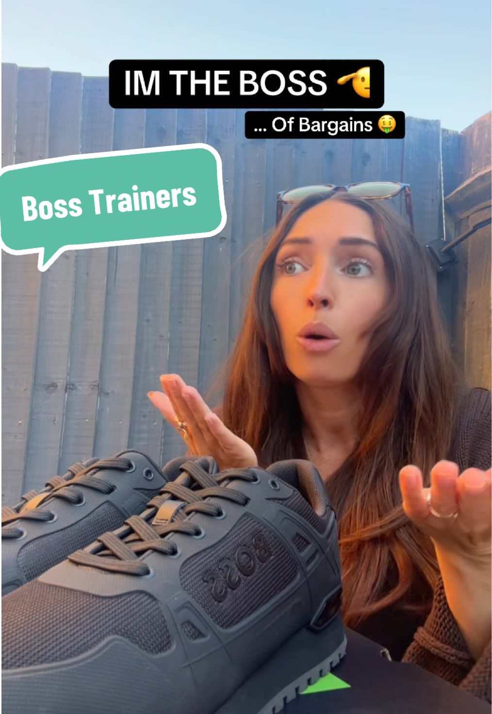 BOSS OF BARGAINS 🤪🤑 #men #fashion #tiktokshop #boss #trainers 