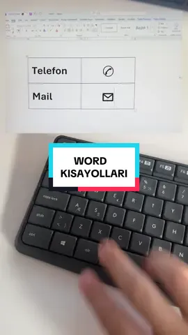 Word’de bulunan bu gizli kodları biliyor muydunuz? Reklam yoktur. #word