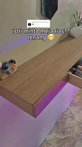 Membalas @chelineputri Rak ambalan tempel dinding minimalis sudah ada laci nya keren banget 😍 bisa jadi meja rias dan kabinet bawah tv #ambalan ambalandinding rak #rakdinding laci #mejarias kabinettv #wibgajian  rakkamar rakmelayang #rakminimalis 