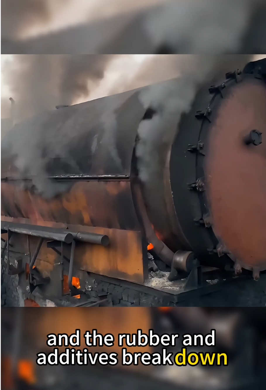 They’re turning old tires into fuel?!#foryou #fyp #Pakistan#oil #LearnOnTikTok 