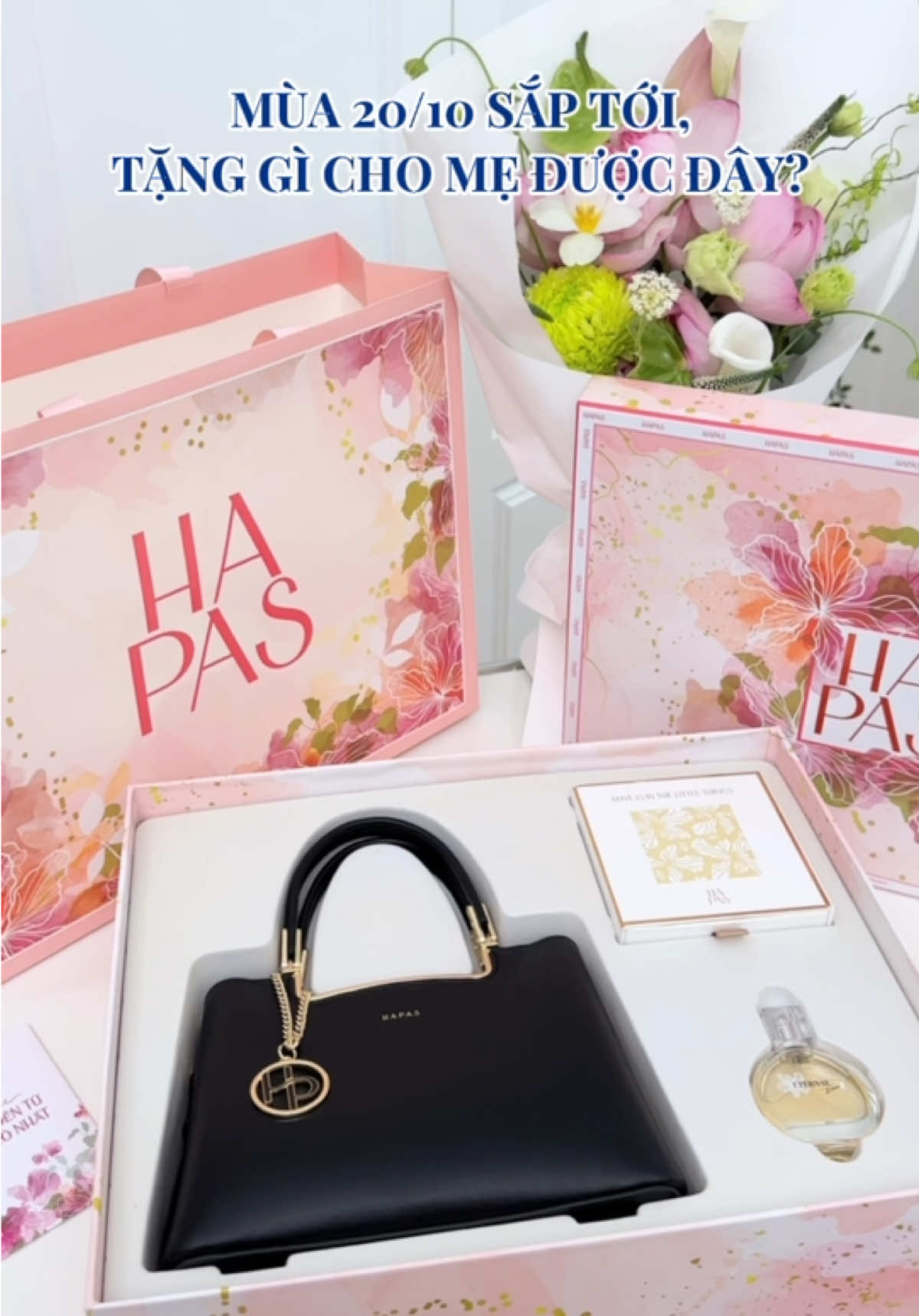 20.10 này còn chưa biết tặng mẹ quà gì thì tham khảo set quà nhà Hapas nha #HAPAS #QUATANG2010 #YEUTUDIEUNHONHAT 