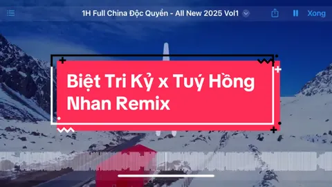 Biệt tri kỷ x Tuý hồng nhan china remix #biettriky #biettrikyremix #nhachay #tuyhongnhanremix #tuyhongnhan 