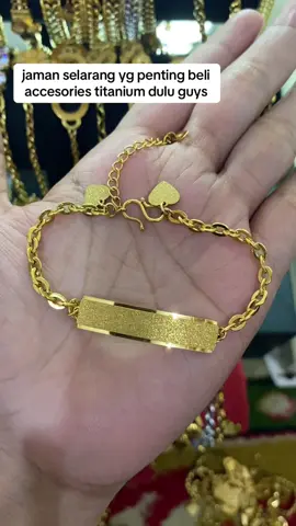 gelang terbaru lagi untuk titanium nya kait nya sudah S#viral #titanium 