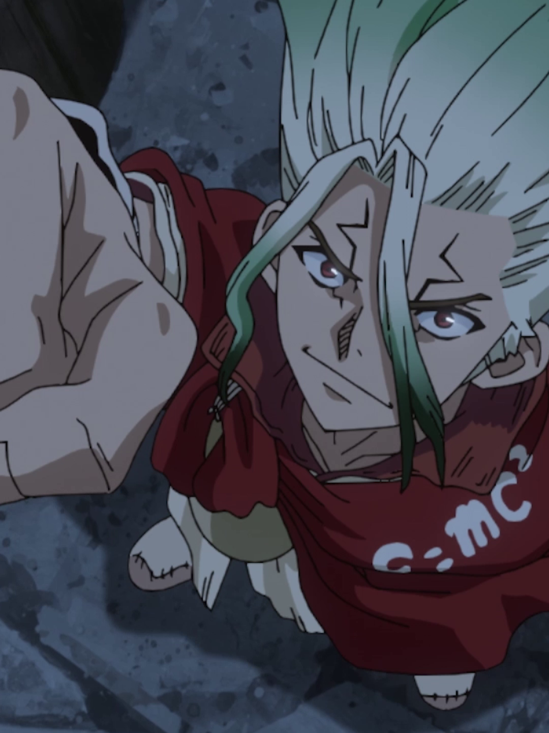 「ホワイマンから取り返しに行くぞ、78億人分の『未来』をな！」 『Dr.STONE SCIENCE FUTURE』 第24話「WHOLE NEW WORLD」より 各配信プラットフォームにて配信中 #DrSTONE #ドクターストーン #ドクスト #dcst #anime #アニメ