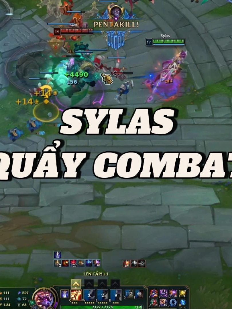 Sylas lên đồ gì quẩy combat ok nhất anh em nhỉ ? #lmht_highlight