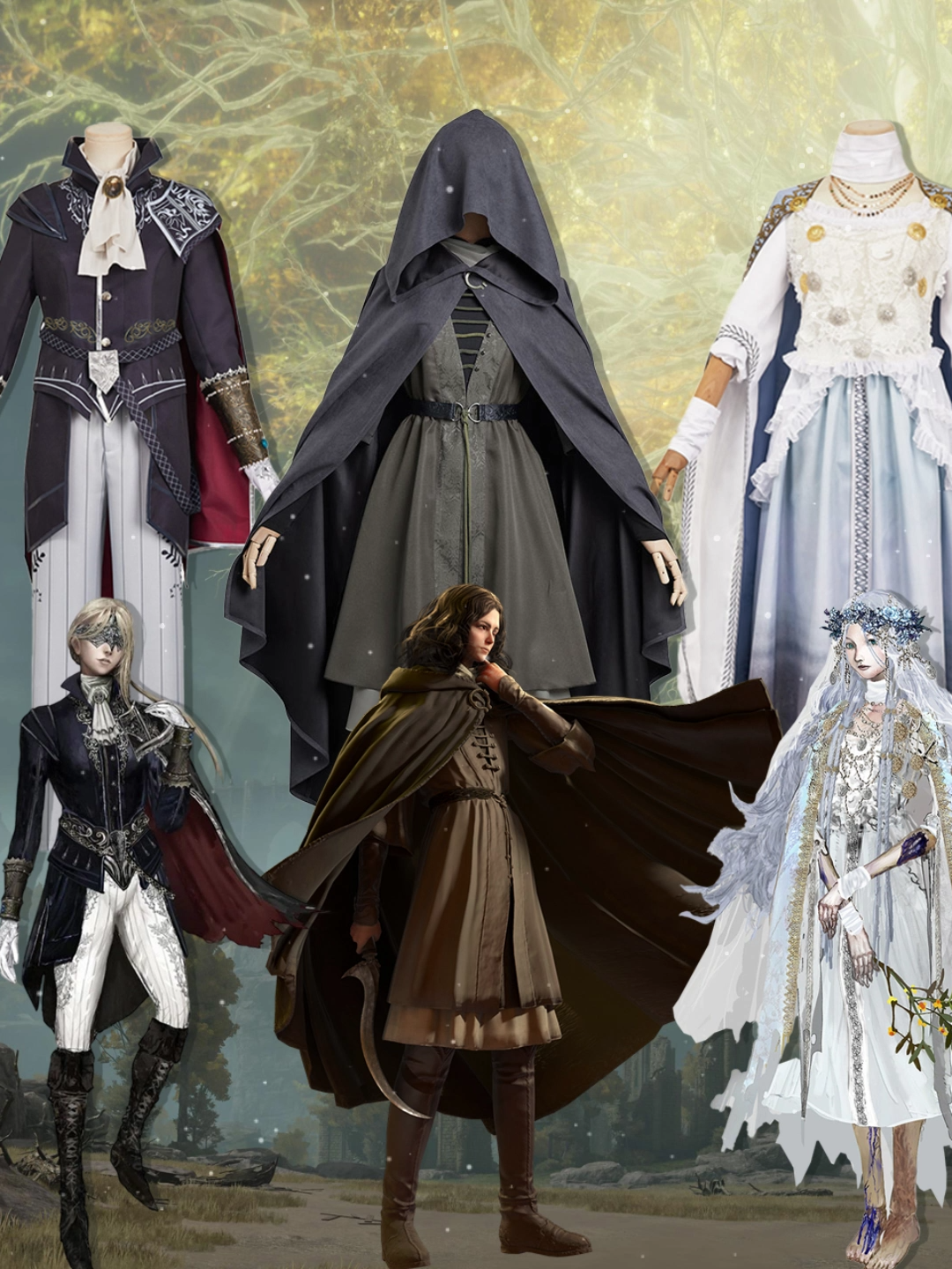 Which character do you like best💖 Duchess Melina Revenant #animes #manga #game #movie #makeup #fyp  #eldenring #eldenringnightreign #duchess #recluse #revenant #wylder #melina #ranni #trina #miquella #marika #duchess #revenant #christmas #halloween2025 #wig #swimsuit #costume #cos #cosplay #cosplayer #cosplaygirl