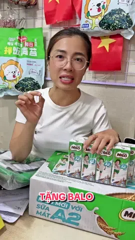 🌹Milo A2 TẶNG KÈM BALO ĐẸP #xuhuong #bachhoaankhang68 #milo #suachobe #suamilo #miloa2 